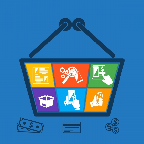 11268503-shopping-basket-with-icons-of-online-e-commerce